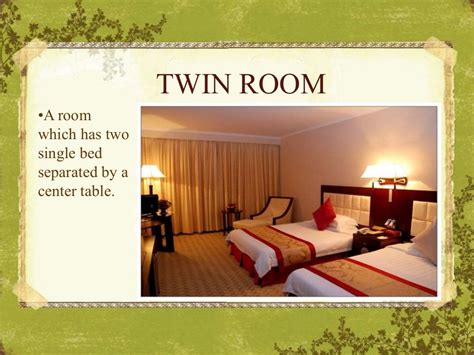 different types of hotel rooms